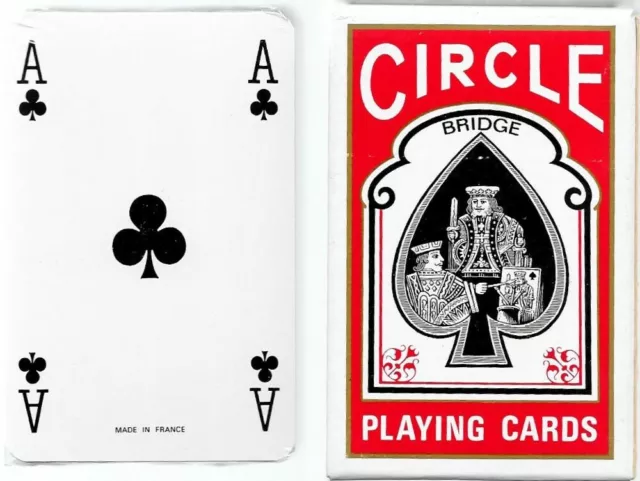 jeu de 54 cartes CIRCLE FRANCE CARTES/ SOUS BLISTER