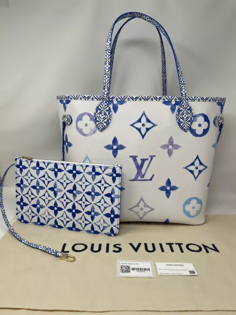 New Louis Vuitton Pochette Cosmetique PM By The Pool 2023 Blue M82492