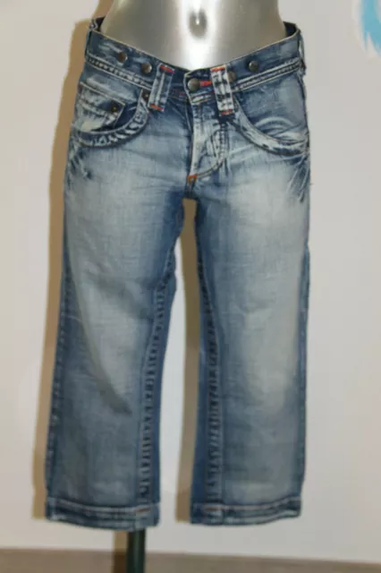 Pantacourt jeans bleu KAPORAL 5 dalia taille W26 soit 36 fr EXCELLENT ÉTAT