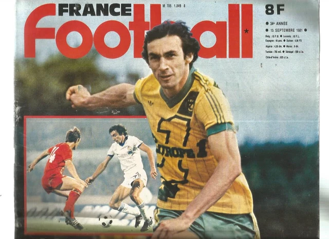 FRANCE FOOTBALL NO 2131 du 10 FEVRIER 1987 EUR 8,00