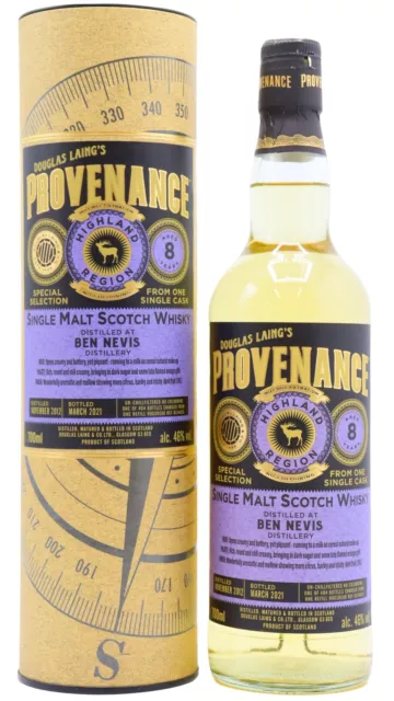 Ben Nevis - Provenance Single Cask #14658 2012 8 year old Whisky 70cl