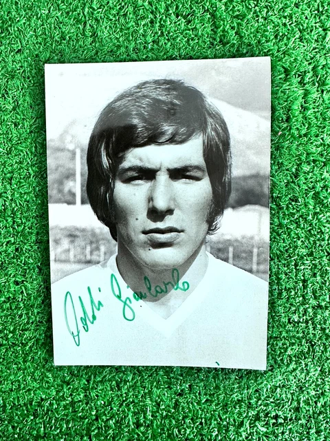 Photo Autographiée De Pulici (Lazio) - Signée, Sans Maillot Match Porté, Pour Collectionneurs