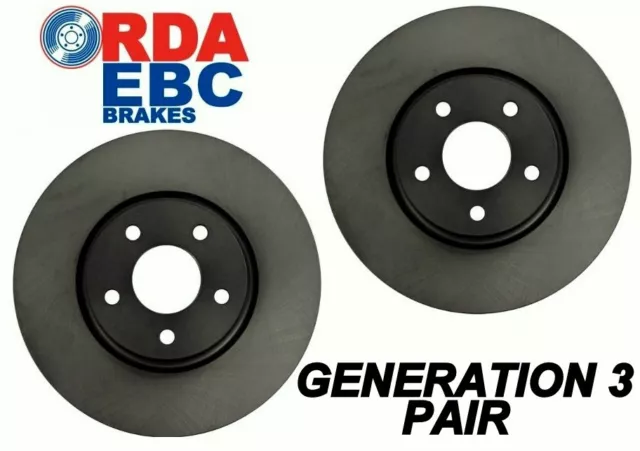 For Ford Cortina TC TD DB625 Pads 71-6/77 FRONT Disc brake Rotors RDA115 PAIR
