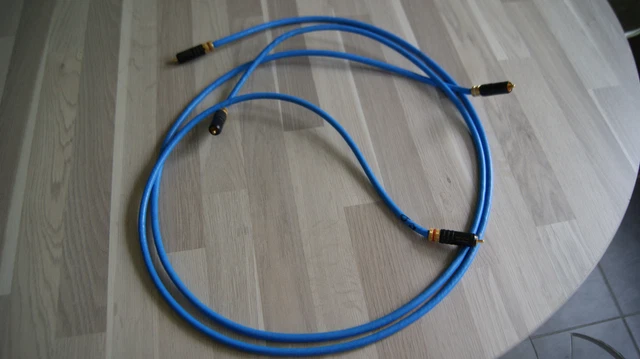 Câble de Modulation XLR Femelle - XLR Mâle Plaqué Or CANARE L-4E6S 0.5m