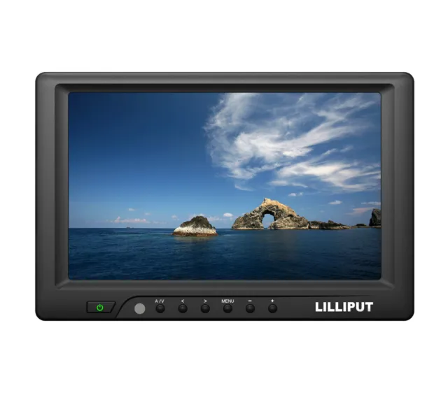 LILLIPUT 7" 669GL-70NP/C/T-HB DVI HDMI VGA 4-wire TOUCH SCREEN W/AUTO SWITCHING