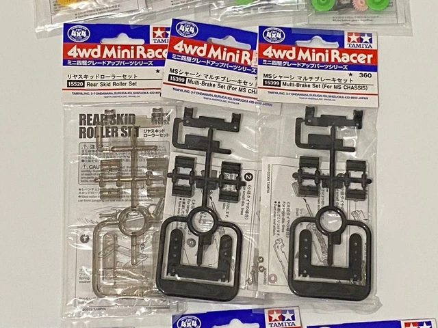 10-PIECE SET OF Upgrade Parts For Tamiya Mini 4Wd Ms Chassis £43.96 ...