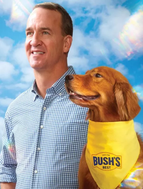 Bush's Duke and Peyton Manning Limited Edition Poster Promotional Collectible