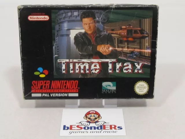 Nintendo Snes - Time Trax - Ovp - Pal