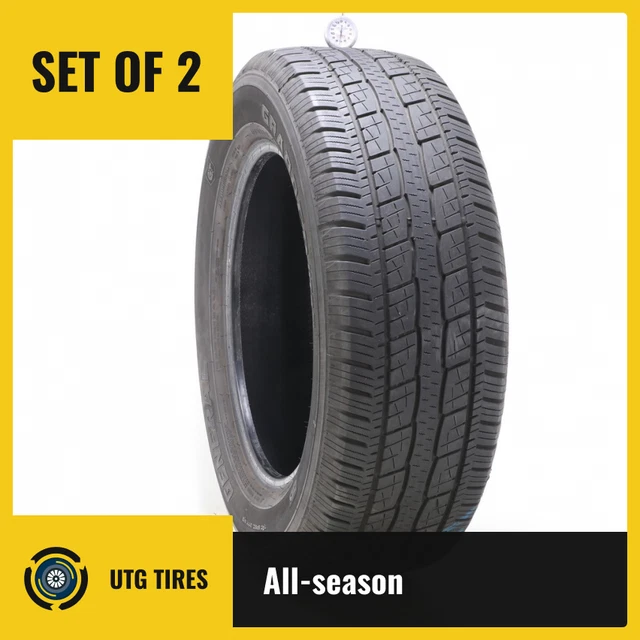 Set of (2) Used 275/60R20 General Grabber HTS 60 115S - 7-8.5/32