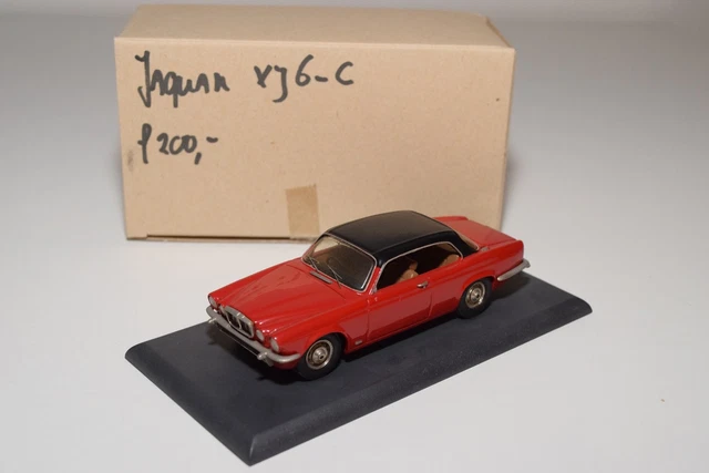 Miniature SMTS 1/43 - Jaguar XJ6 Series 1 / XJC - Willow Green - Métal Blanc