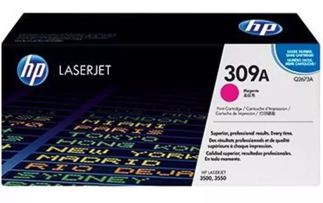 HP 309A Toner Q2673A, Magenta für HP Color LaserJet 3500n