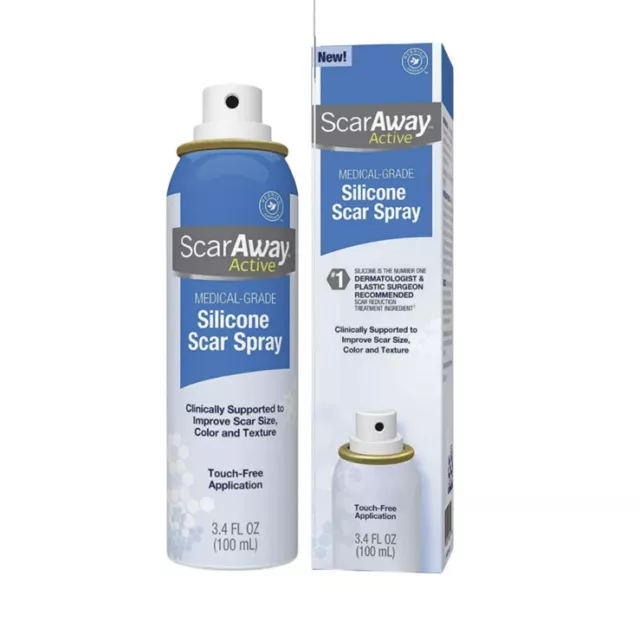 ScarAway Silicone Scar Spray - 3.4 oz Exp 7/24