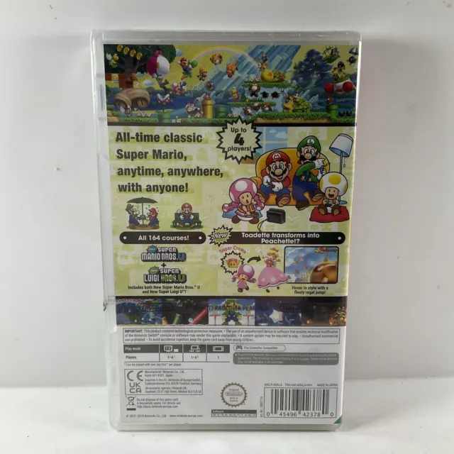 Super Mario Bros U de Lujo Nintendo Interruptor Juego Nuevo y Precintado 3