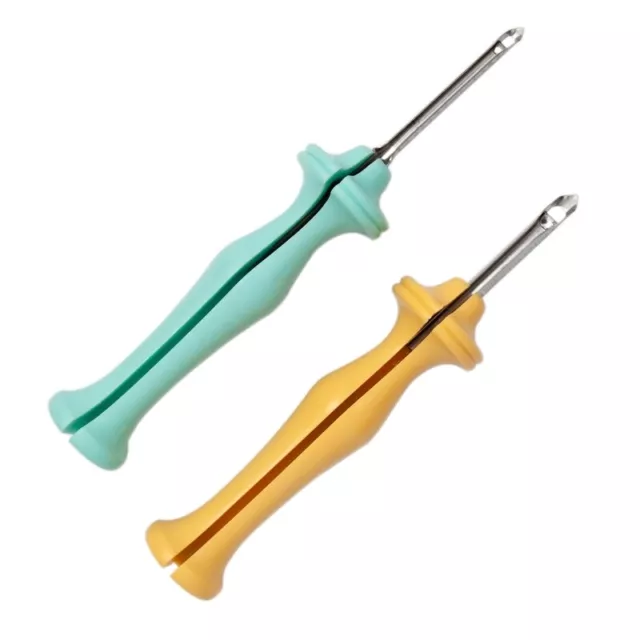 Embroidery Punch Needle for DIY Craft Stitching Wooden Handle Embroidery Pens