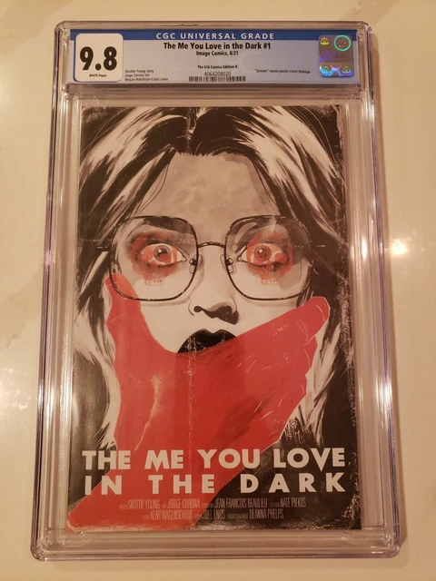 The Me You Love in the Dark 1 Hutchison-Cates Variant B CGC 9.8 Image Comics