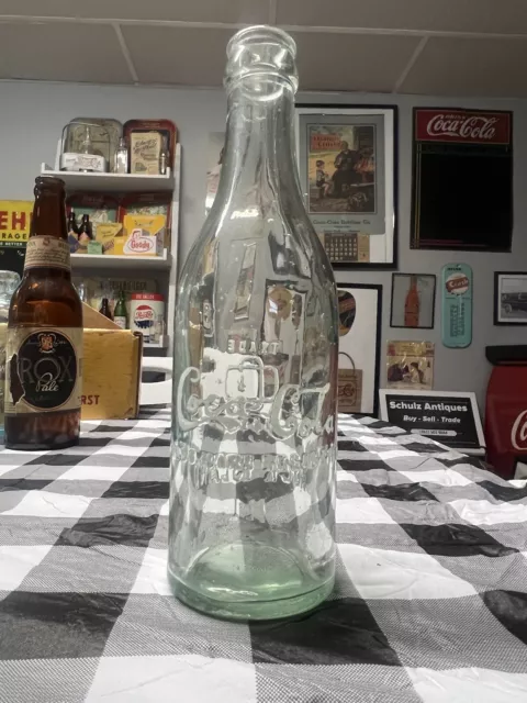 ROCK ISLAND, ILLINOIS rare SS Straight Side Coca Cola Bottle Carse Ohlweiler