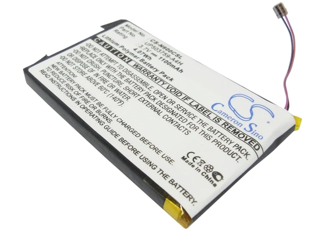 Battery for Sony Clie PEG-N600C PEG-N610C PEG-N750 PEG-N760C N770 UP503759-A4H