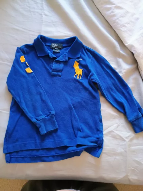 Polo Ralph Lauren Boys Blue Shirt - Size 3/3T