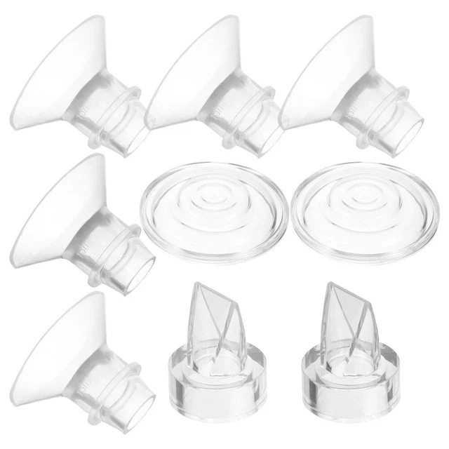 1 Set tragbare Milchpumpen-Flanscheinsätze, Entenschnabelventile,