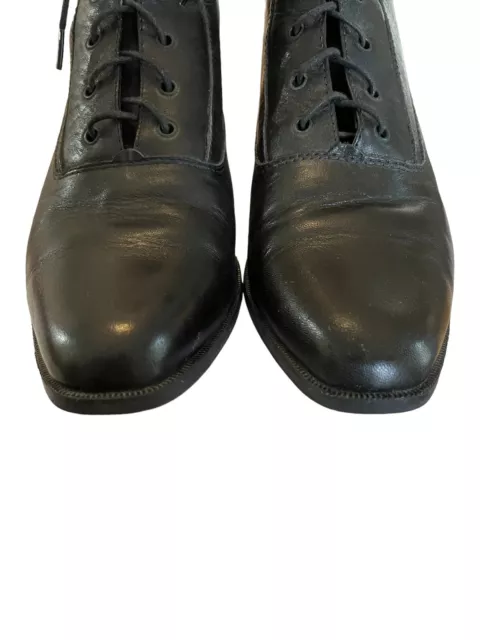 Rare 80’s Bata International Black Victorian Style Ankle Boots Sz.10 Grannycore 2