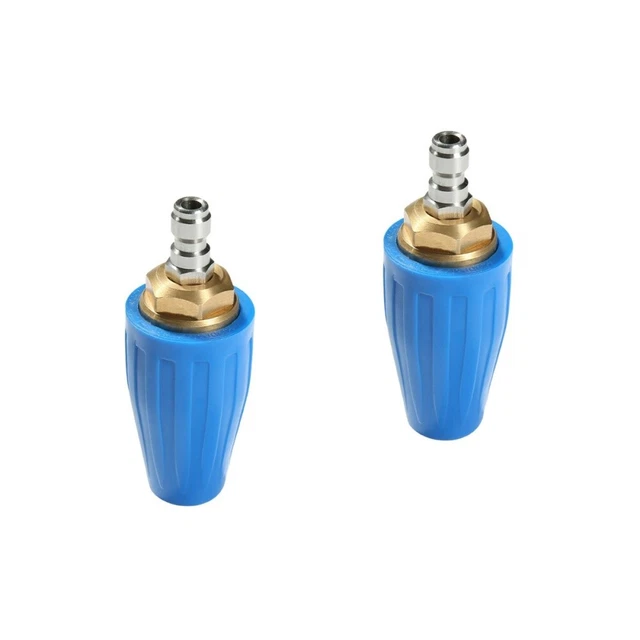 2 pcs Pression Rasoir Buse tournante de buse tournant la buse à haute pres