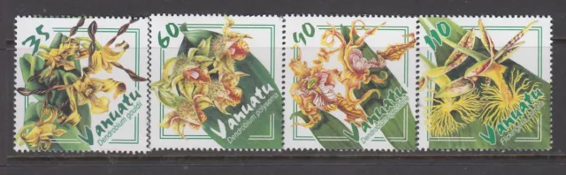 Vanuatu - Orchids Issue (Set MNH) 2002 (CV $8)