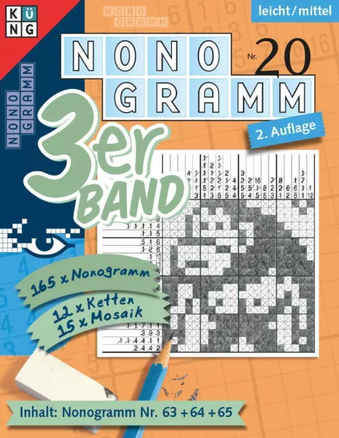 Nonogramm 3er-Band Nr. 20