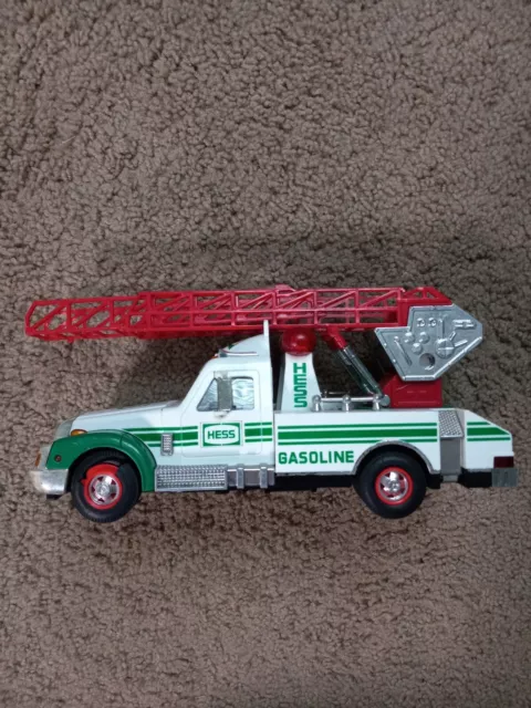 Vintage 1994 Toy Hess Fire Rescue Truck with Ladder Gasoline yearly