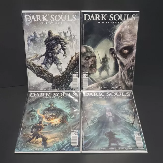 Rare! Dark Souls Winter's Spite #1-4 Full Set Lot First Print High Grade 1 2 3 4