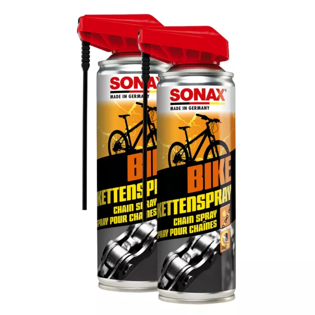 SONAX BIKE lubrifiant nettoyant pour chaine de vélo