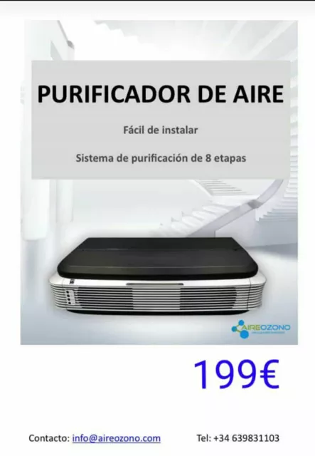 Purificador de aire de Pared 5 En 1