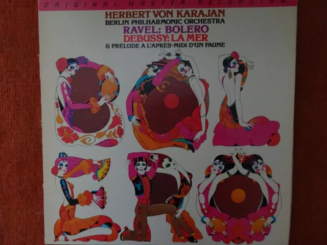 LP Herbert von Karajan - Ravel:Bolero,Debussy:La Mer - Original Master Recording