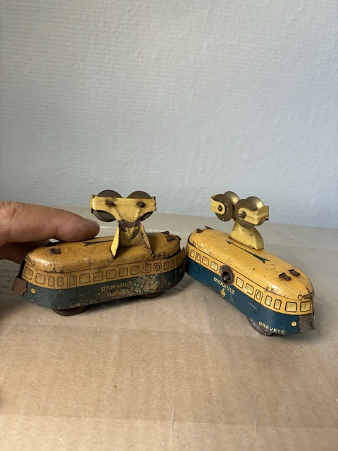CIJ Rare Vintage Panhard Dyna X plancher tole moteur mécanique 1/43