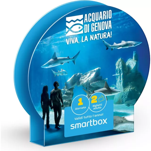 Cofanetto Regalo Smartbox Acquario di Genova - 1 ingresso per 2