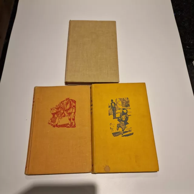 3 X Sam Pig Hardback Books Alison Uttley (1940s) Inc 1st edition