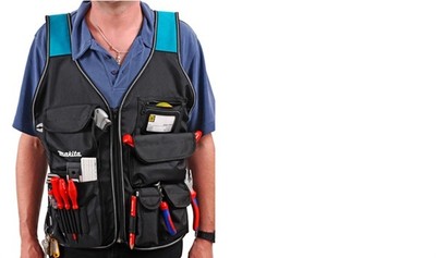 MAKITA P-72089 WORKER'S Vest Tool Vest 