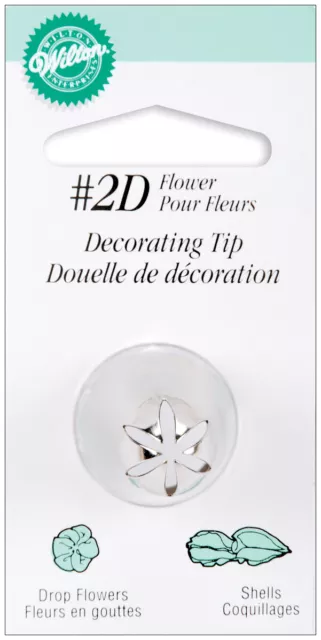 Wilton Decorating Tip-#2D Drop Flower