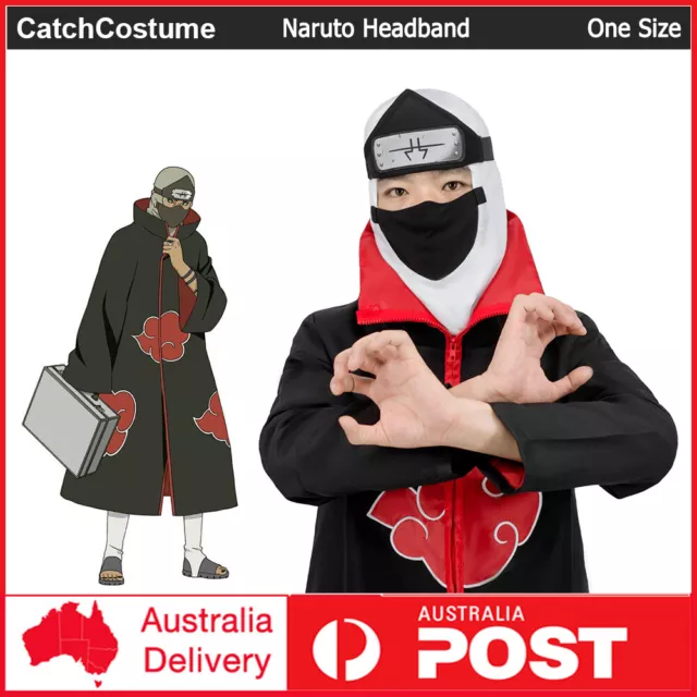 Anime Naruto Akatsuki Kakuzu Cosplay Headband Headgear Halloween Party Costume