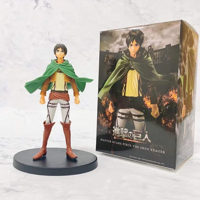 Figurine Eren – L'Attaque Des Titans – 15 Cm – PVC – Neuf – Édition 2020