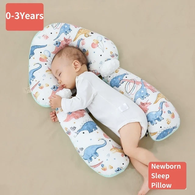 Oreiller pour bébé Oreiller de sommeil pour nouveau-né Oreiller modelant Coussin