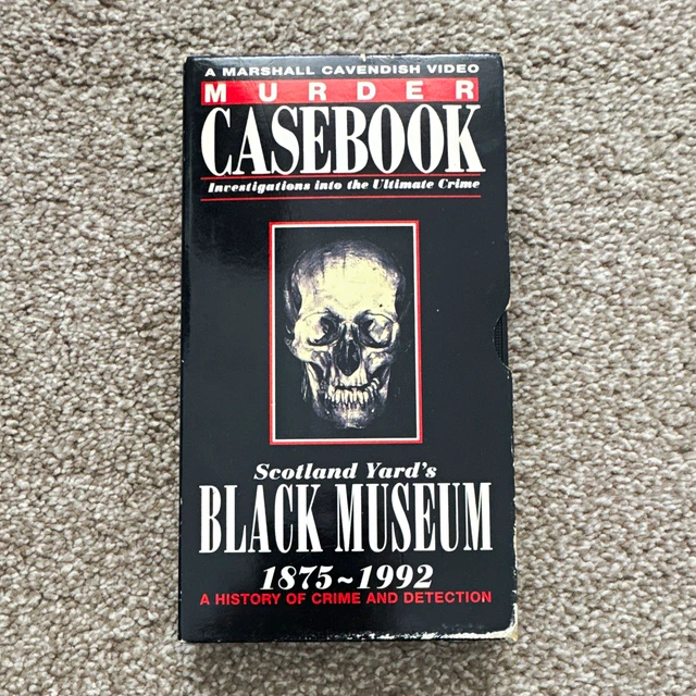 Independent Mp CENTRAL INDEPENDENT TELEVISION Scotland Yard's Black Museum VHS PAL E ...