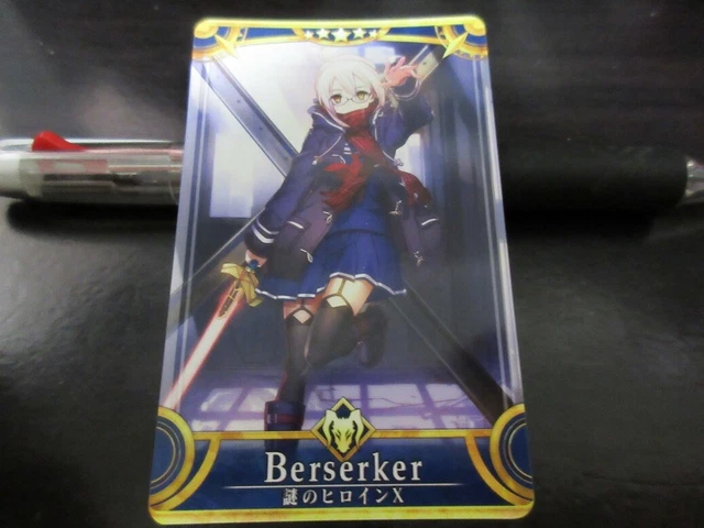 Fgo Ruler Card FGO FATE GRAND Order Arcade Card Servant Mysterious Heroine X Alter ...