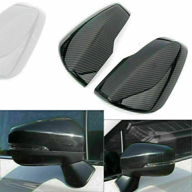 Per Subaru Forester 2019-2020 look fibra di carbonio tappi specchio alloggiamento coppia ABS