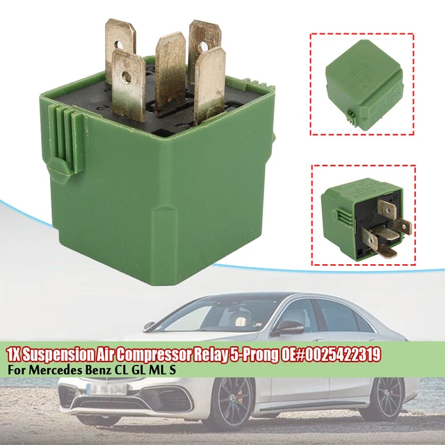 AIR SUSPENSION RELAY 5Prong Compressor 0025422319 for Mercedes W164