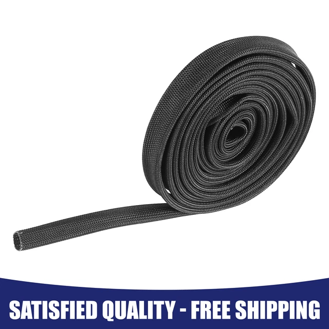 Car Heat Wire Shield Sleeve Heat High Temp Shield 10ft 10mm Fiberglass Item of 1