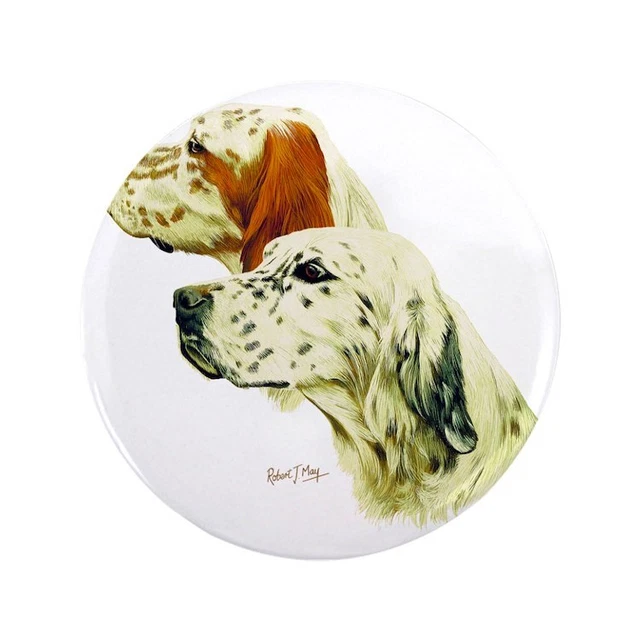 CafePress Eng Setter Multi 3.5 Button 3.5" Button (1061527852)