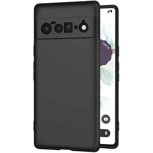 Coque TPU Anti-chute Givrée Pour Google Pixel 6 Et 6 Pro - Protection Légère Et Transparente, Neuve