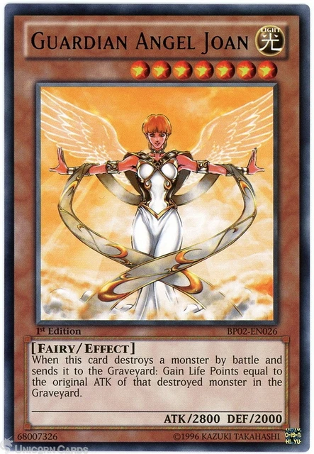 GUARDIAN ANGEL JOAN BP02-EN026 Mosaic Rare Yu-Gi-Oh Card 1st Edition New 6.25 - PicClick UK GUARDIAN ANGEL JOAN BP02-EN026 Mosaic Rare Yu-Gi-Oh Card 1st Edition New 6.25 - PicClick UK