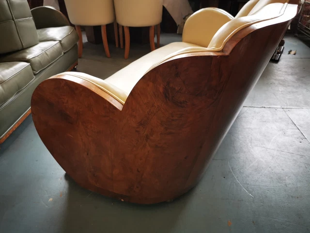 Epstein Art Deco Cloudback Sofa c 1930