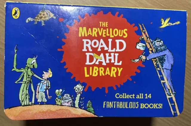 The Marvellous Ronald Dahl Library - Box Set of 14 books + Free Postage